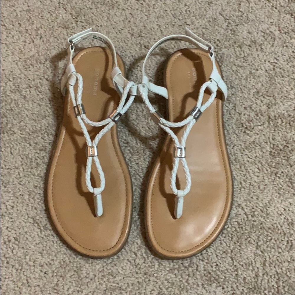 Sonoma white sandal